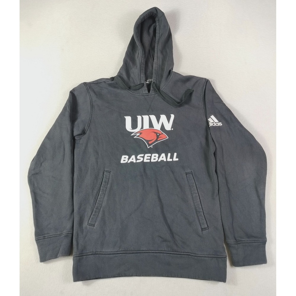 UIW Baseball‎ Sweatshirt Mens Small Black NCAA Baseball Adidas Hoodie Pullover